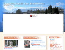 Tablet Screenshot of beatitudes-nay.org